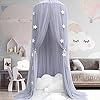 Bed Canopy for Girls – Princess Bed Canopy Mosquito Net Nursery Play Room Decor Dome Premium Yarn Netting Curtains Baby…