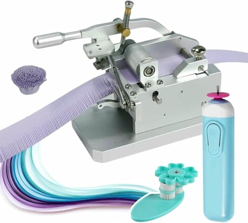Máquina de flecos para quilling ajustable que evita el corte manual lento con tijeras 2