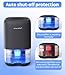Dehumidifier, 35 OZ Small Dehumidifiers for Bedroom for Home, Quiet with Auto Shut Off, Dehumidifiers for Bedroom (280 sq. ft), Bathroom, RV, Closet, Grey