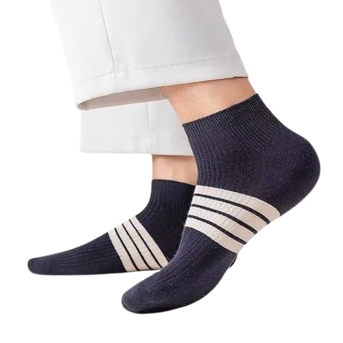 amoxayo creation Striped Ankle Socks for Men & Women | No Show Low Cut Breathable Athletic & Casual Socks (1 Pair)-picture-18