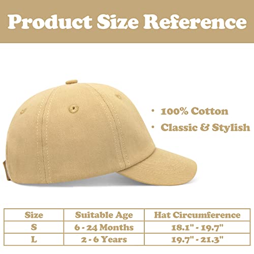Baby Sun Hats 12-18 Months Baby Summer Hat Baby Boy Sun Hat Toddler Baseball Cap 2T Baby Winter Hat Baby Baseball Cap Khaki #TOP5