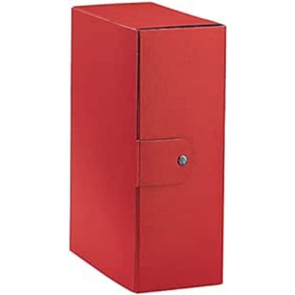 Cartelle Progetti Esselte EUROBOX | 25x35 Cm, Dorso 12 Cm | Verde, Confezione Da 5 | Per Archiviazione Documenti