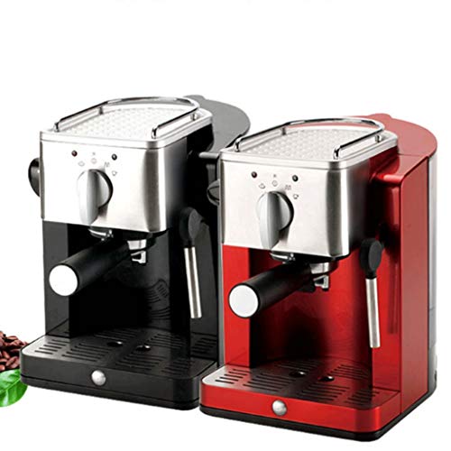 5Bar Home Kaffeemaschine, halbautomatische Kaffeemaschine Office Home Kleine Espressomaschine Milchschaum (Rot) – Bild 4