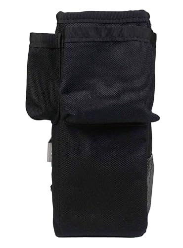 Alforja DollyMate para motocicletas, fabricada en nailon, color negro, con cierre magnético y 2 compartimentos miniatura 6