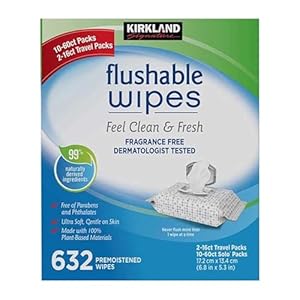 Kirkland Signature Moist Flushable ...