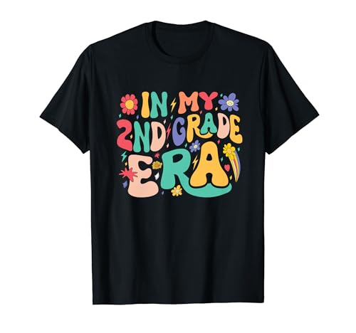 In My 2nd Grade Era Teachers Students Boys Back to School T-Shirt