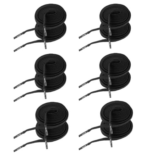 EZ Stretch slip on shoe laces pair, Elastic flat stretchy shoe laces, 45 in Length
