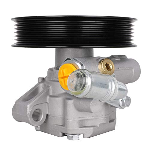 Power Steering Pump with Pulley - Compatible with 3.6L V6 2008-2017 Chevy Traverse, GMC Acadia, Buick Enclave, Saturn Outlook - Replace # 20954812 20-2403 96-2403