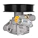 Power Steering Pump with Pulley for 2008-2017 Buick Enclave Chevy Traverse GMC Acadia Saturn Outlook 3.6L V6 Replace # 20954812 20-2403 96-2403