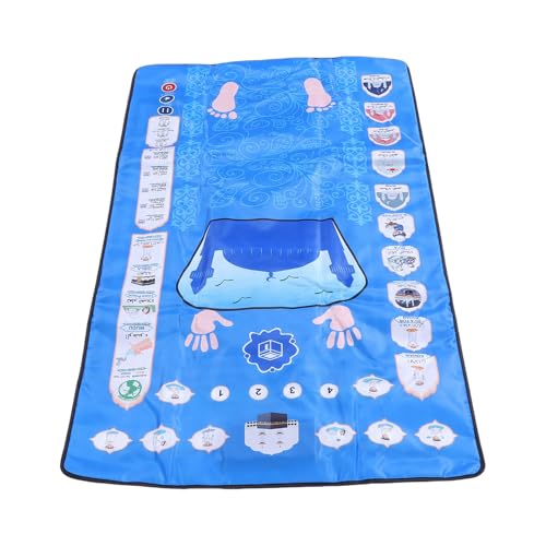 Luocute Electronic Kids Rug, Interactive Learning Mat with Smart Technology for Early Education, 52.36x29.53in Non Woven Fabric Educational Play Mat for Toddlers