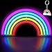 XIYUNTE Rainbow Neon Light LED Rainbow Light Signs Wall Light Battery or USB Operated Rainbow lamp Neon Signs Light up for The Home,Kids Room,Bar,Birthday Party,Christmas,Wedding