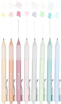 Pastel Gel Pens - 8 Smooth Writing Pens