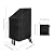 AGOOBO Patio Chair Covers,2 Pack Waterproof & UV Protection Outdoor Chair Cover, Furniture/Stack Chairs Cover with Pouch(29 x 29 x 47-1/4 inch,Black)
