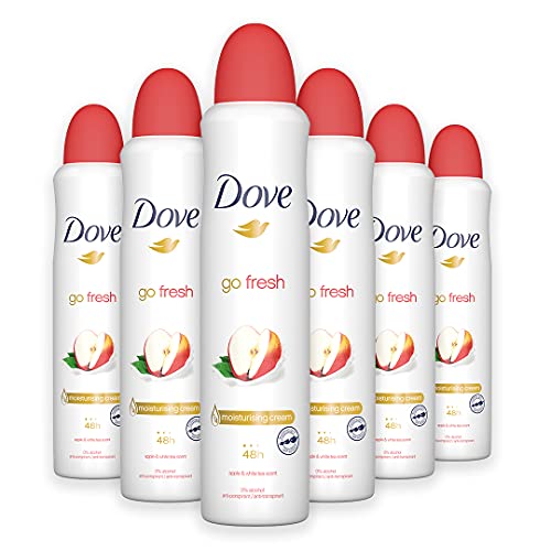 Dove Go Fresh Apple & White Tea, Women's Anti Perspirant Deodorant