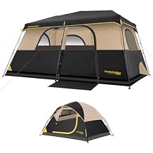 FanttikOutdoor Zeta C8 Pro Max Instant Cabin Tent & FanttikOutdoor Zeta C2 Camping Tent