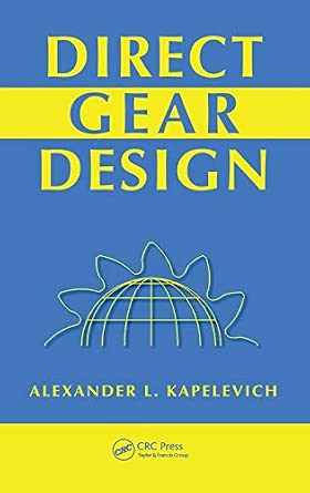 Direct Gear Design Direct Gear Design book cover