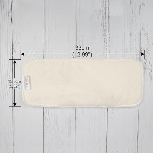 Miniatura 4 de Alvababy Forros De Bambú Viscosa De 4 Capas Reutilizables Para Pañales De Tela 12pcs 12mb-Es