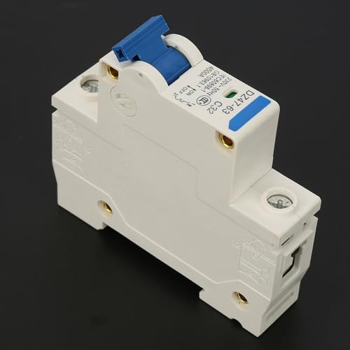 Disjuntor Dz47 63 Interruptor Miniatura Disjuntor Pequeno Disjuntor Elétrico para Dz47-63, Dz47 63 D