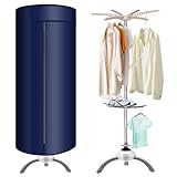 Portable Clothes Dryer Upgraded Large Capacity,Mini 900W Foldable Portable Dryer for Clothes and Shoes,Quick&Easy to Use Compact Dryer for Laundry Travel Apartments Families and RV