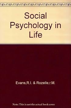 Paperback Social Psychology in Life Book