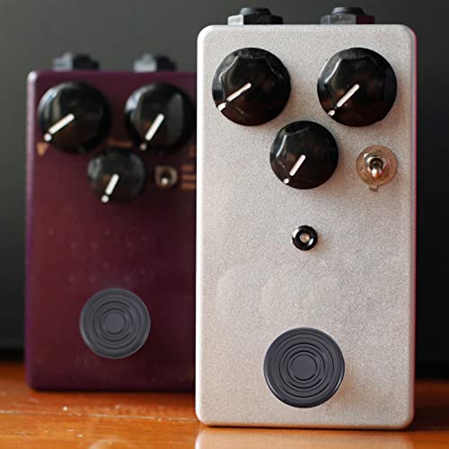 6 Unidades Maçaneta Da Guitarra Pedaleira Pés Descalços Tampa De Prote??o Do Pedal Topper De Pedal D