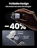 UGREEN USB C Charger Plug 30W Nexode PD 3.0 Foldable GaN Charger with 1m USB C Cable Compatible with iPhone 16/15/15 Pro Max/15 Pro/14/13 Series, iPad Pro/Air, Galaxy S24/S23, Pixel 9/8/7/6, etc - Image 5