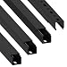 Produktbild Habengut CC10110 Kabelkanal (mit Montagelochung im Boden) 25x25 mm aus PVC, Farbe: Schwarz, Länge 4 m (4 x 1 m Länge)