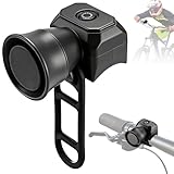 Impermeabile IPX4 e resistente agli urti: questo campanello per bicicletta è realizzato in robusto materiale ABS con guscio stabile, resistente all'usura e ai graffi. È resistente agli spruzzi d'acqua e alla polvere e agli urti secondo IPX4, ideale per l'uso all'aperto. Si prega di non immergere l'altoparlante in acqua per garantire una lunga durata.