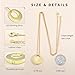BEILIN Sterling Silver Circle of Life Eternity Memorial Urn Necklace Always with me Cremation Jewelry Pendant Necklaces for ashes (Gold)