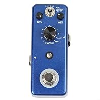 [PRECISE CONTROL KNOBS] Featuring three precision effects knobs and one switch, the LEF-3807 Guitar Harmonizer Pedal allows musicians to achieve high sensitivity and accuracy in their sound manipulation. [ DETUNE OPTIONS] With pitch shifting capabili...