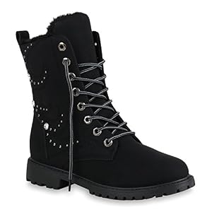 stiefelparadies Damen Schuhe Stiefeletten Stiefel Worker Boots Warm Gefütterte 146398 Schwarz Noir Berkley 37 Flandell stiefelparadies Damen Schuhe Stiefeletten Stiefel Worker Boots Warm Gefütterte 146398 Schwarz Noir Berkley 37 Flandell