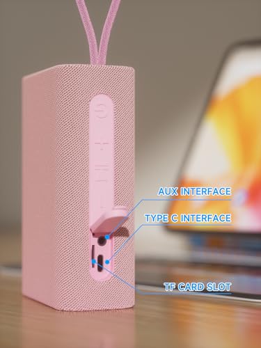 image for PEICHENG Speaker, Portable Wireless Bluetooth Speakers, Waterproof Lou