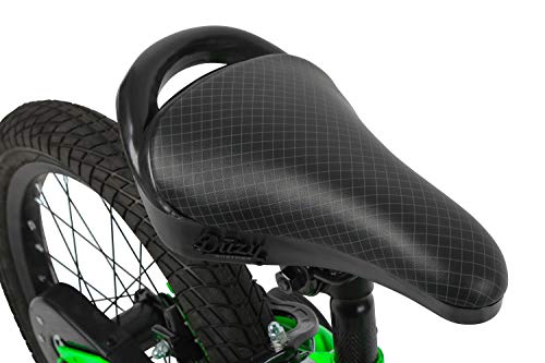 Duzy Kids Bike 16-Inch With Dual Handbrakes, Quick Assembly Training Wheels And Fold Out Pedals, Age 4-8 Yrs Old #TOP4
