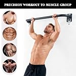 Stud‑Mounted Wall Pull Up Bar, Drill‑Required Chin‑Up Bar for Home Gym - Image 5