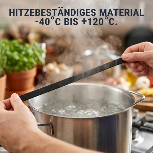 Dichtband Dichtungsband 3m x 9mm x 2mm für den Einbau von Kochfeldern Montageband Ceranfeld Spülbecken
