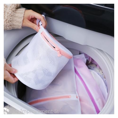 Bolsas de malla para lavandería en viajes y organización de mantas delicadas en el hogar 6