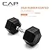 CAP Barbell 30 LB Coated Hex Dumbbell Weight, New Edition