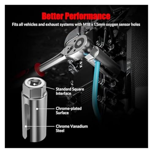 Kit de 5 Llaves para Sensor de Vacío y O2 Automotriz miniatura 3