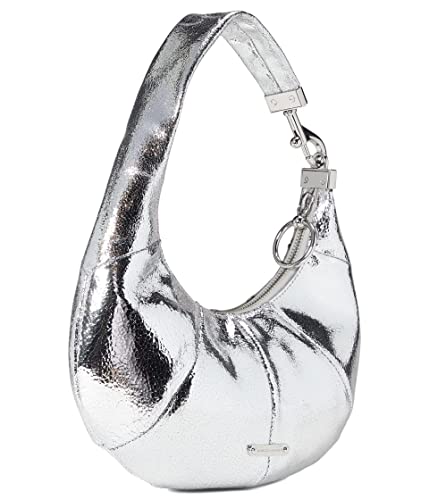 Rebecca Minkoff Mini Croissant Silver One Size2