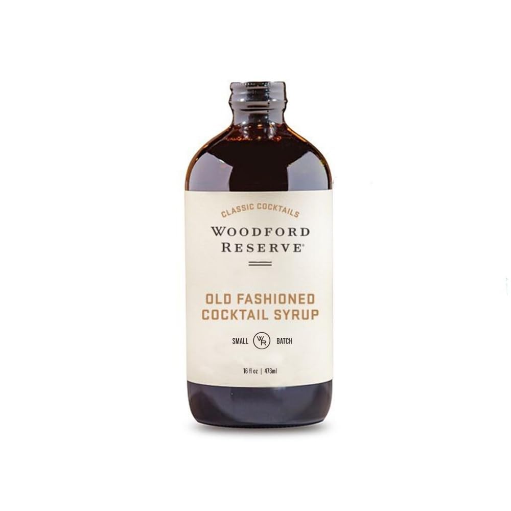 Mint Julep and Old Fashioned Cocktail Syrup Duo 16 ounce (each) by Woodford Reserve Classic Cocktails from Bourbon Barrel Foods