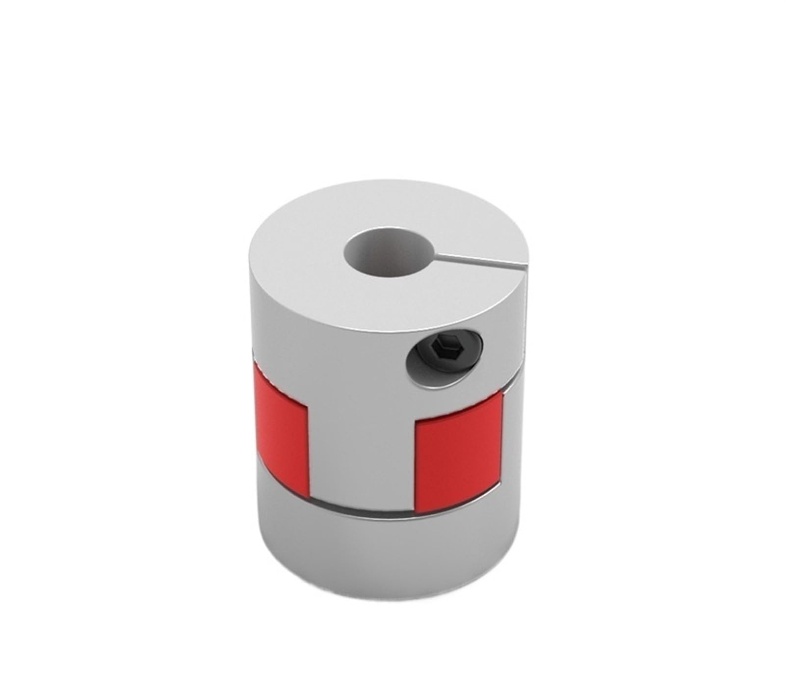 Rigid Coupling,Stainless Steel Rigid Coupling 1pcs D25L30 Coupler Aluminium Plum Flexible Shaft Coupling Motor Connector CNC Flexible Couplings(6.35x14)