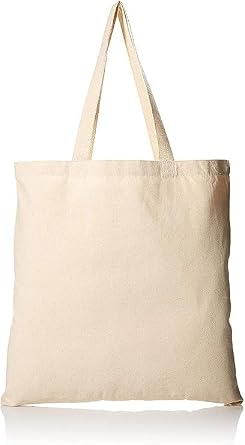TBF 12 Pack Wholesale Premium Canvas Tote Bags - Heavy Duty Blank Natural Eco-Friendly and Reusable Canvas Totes Bulk DIY 15x16