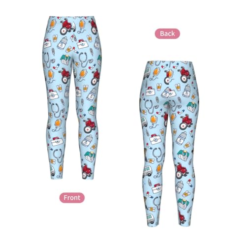 Leggings de yoga para mujer elásticos de longitud completa que evitan opresión 5