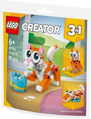 Image of LEGO 30714 Recruitment Bags Orange Cat (79 Pieces)