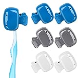 Waenerec 6 Pack Toothbrush Covers Portable Toothbrush Protector Coverings Clips Tooth Brush Storage Head Cover Cap for Kids Bathroom Home Travel...