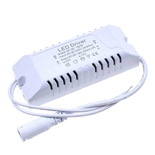Potenza di azionamento LED 3W-50W LED pannello luce driver corrente costante DC trasformatore fai da te (36-50W)