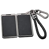 ontto Autoschlüssel Hülle Schlüsselhülle Cover Passt für Volvo EX30 EX40 ES90 EX90 EM90 Passt für Polestar 3 4 2023 2024 2025 2026 NFC Karte Schlüsselschutz Gehäuse Schlüsselanhänger Schlüsselcover