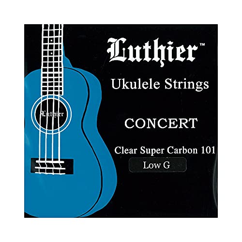 Luthier LU-CU-LG Ukulele Super Carbon 101 Strings RT[gp Low G EN×6Zbg