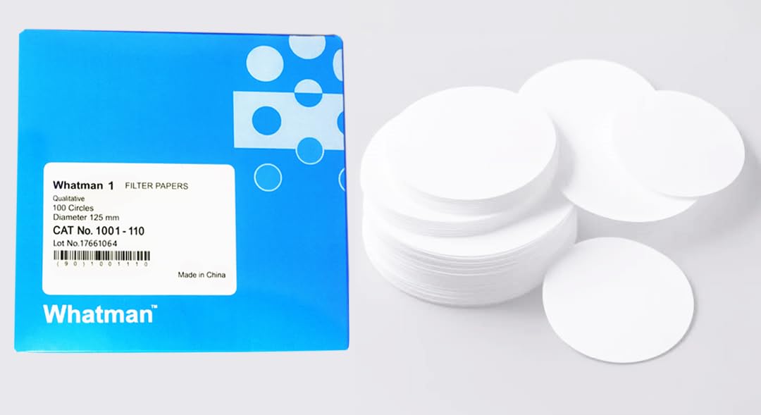 Whatman Grade-1-110, Qualitative Filter Paper Round Sheet, Pack of 100 (11.0 CM Diameter). By-130-picture-26