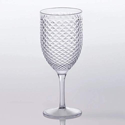 Paramount Plástico, Taça de Vinho Luxxor em Acrílico 480 ml